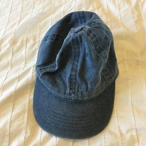 Jean colored baseball cap
